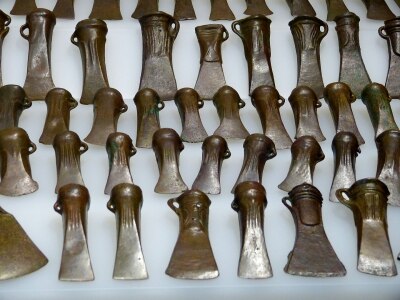 bronze age hoard of axes